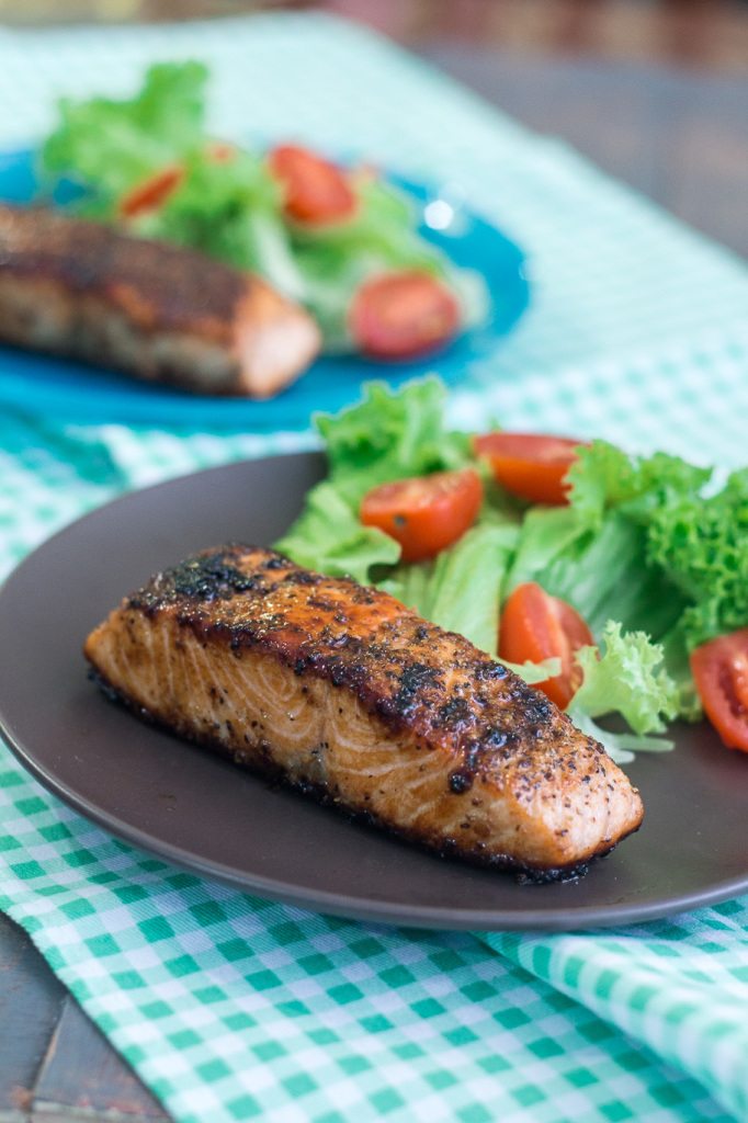 Simple Caramelized Salmon Recipe - Maya Kitchenette