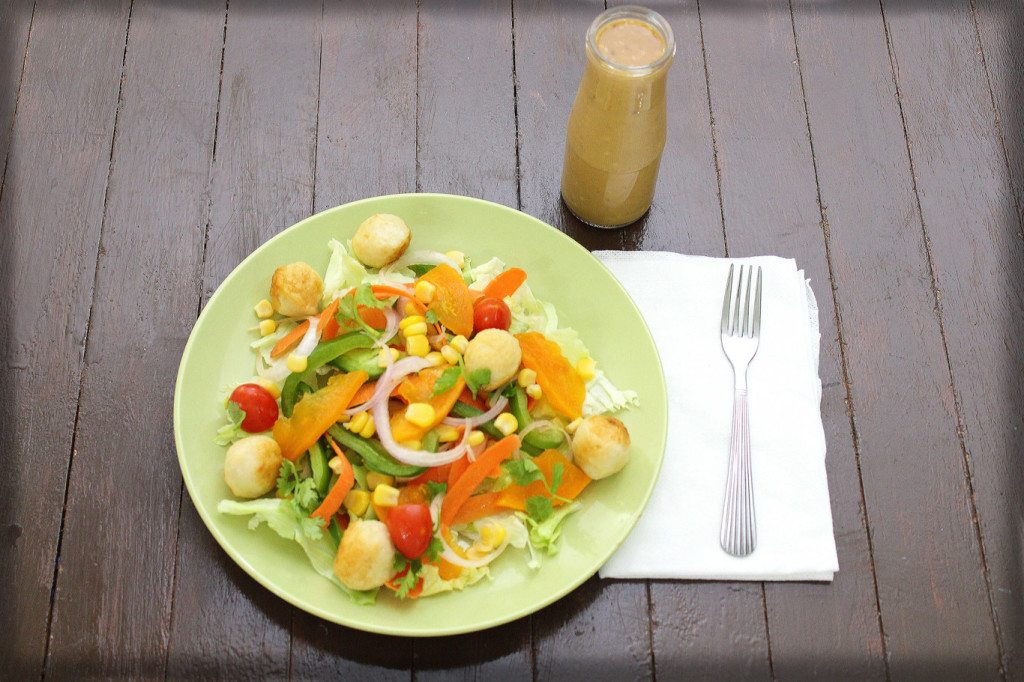 Vietnamese Salad with Peanut Sauce Vietnamese Salad with Peanut Sauce