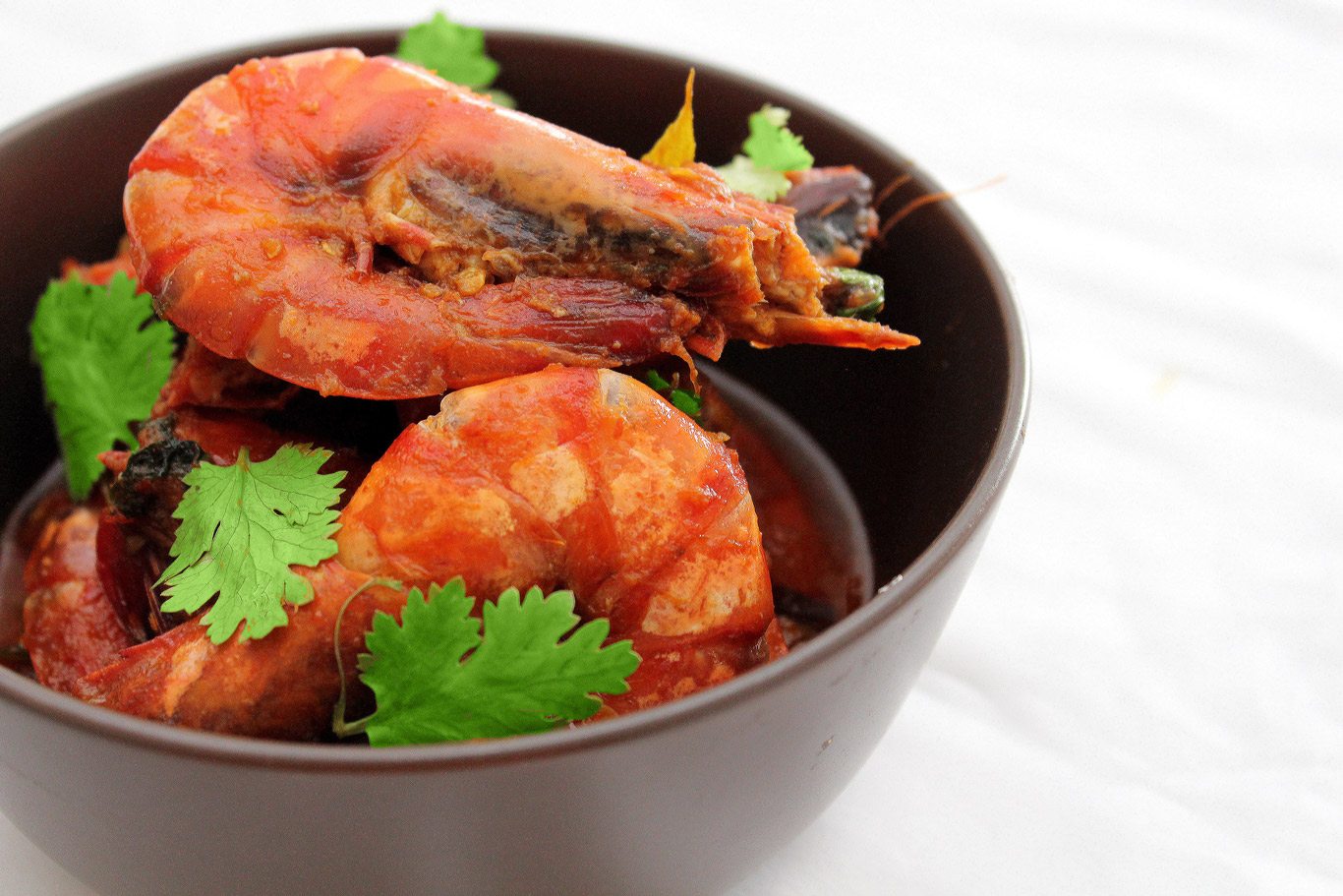 Tomato-chilli-prawns