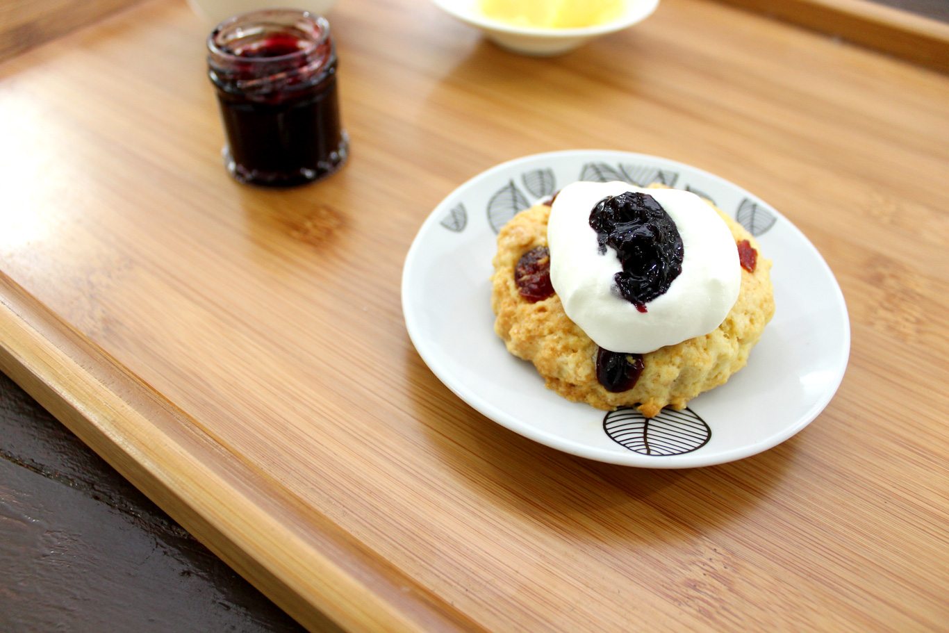 Cranberry Cream Scones