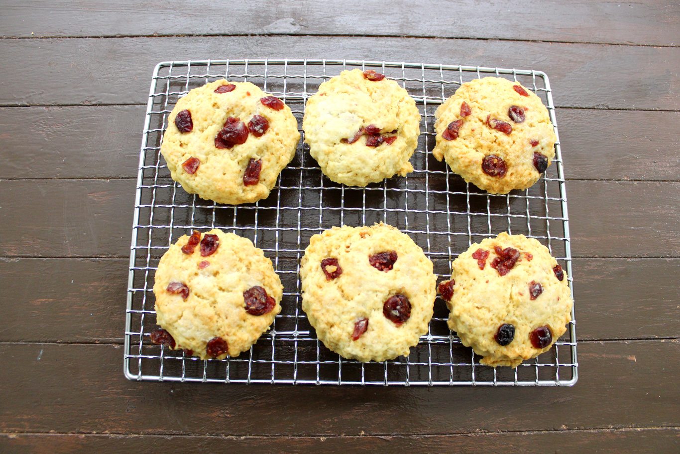 Cranberry Cream Scones