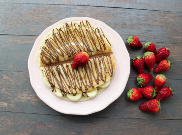 Banana Nutella Pancake