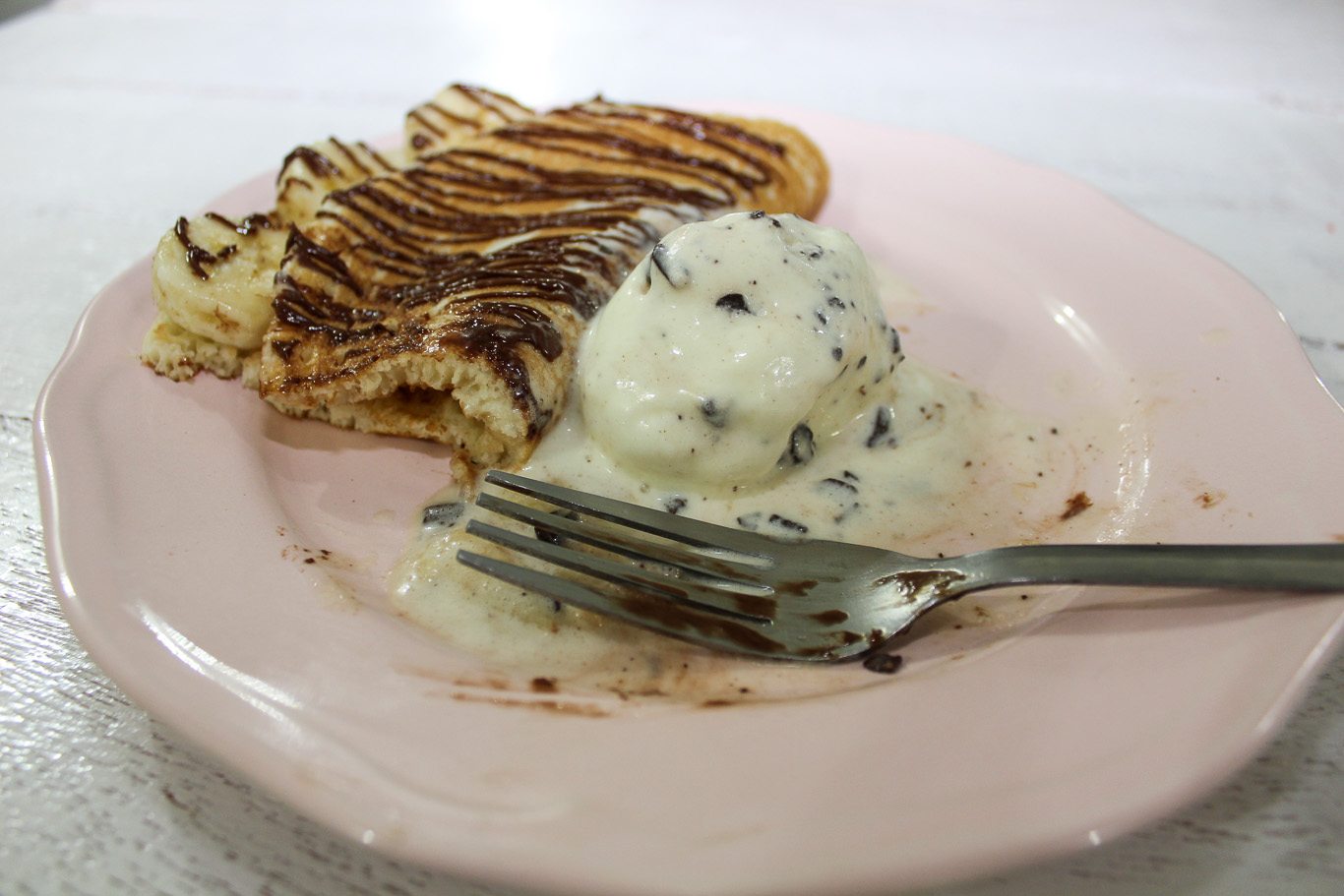 Banana Nutella Pancake