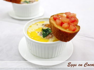 Eggs en cocotte