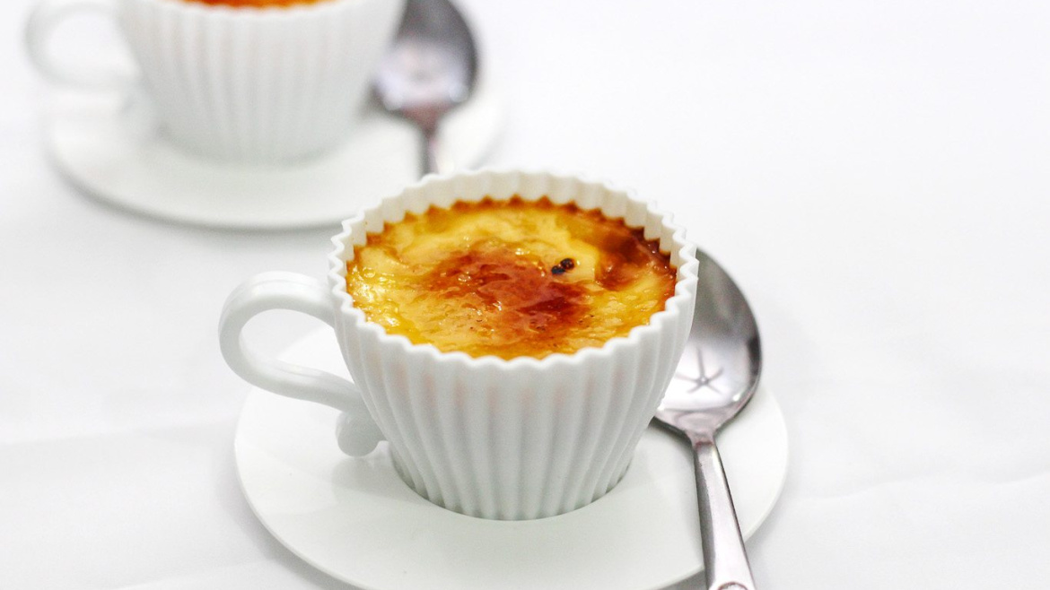 No Bake Creme Brulee