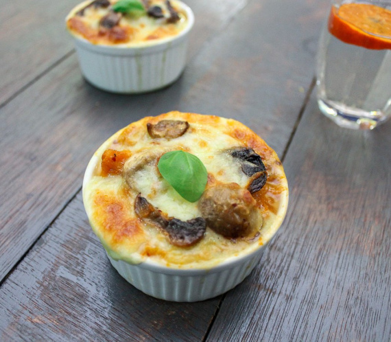 Cheesy Twice Baked Butternut Squash