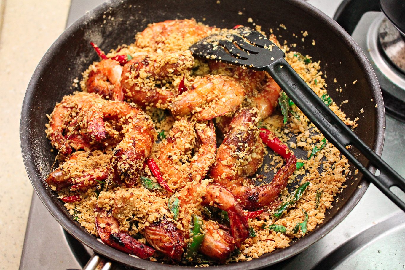 Cereal Butter Prawns