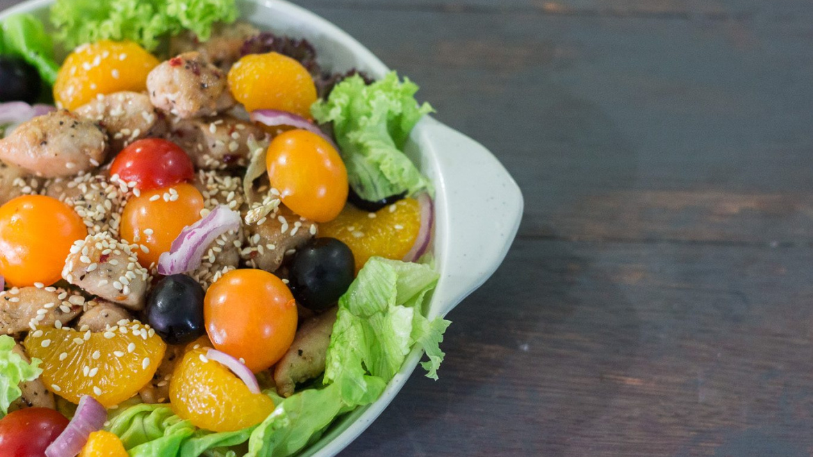 Sesame Chicken Salad