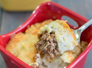 Healthy Cauliflower Shepherd's Pie
