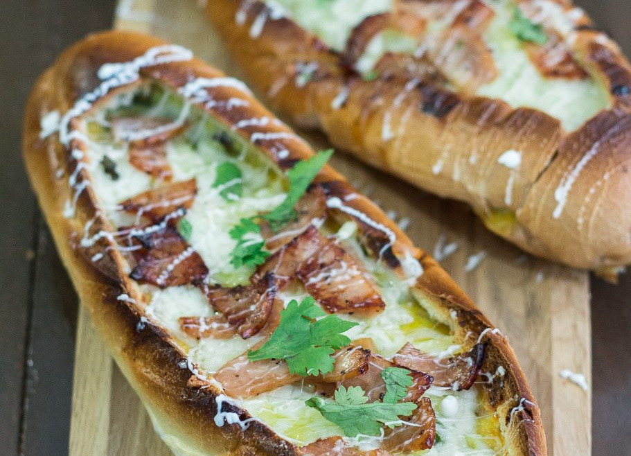 Egg Stuffed Baguette