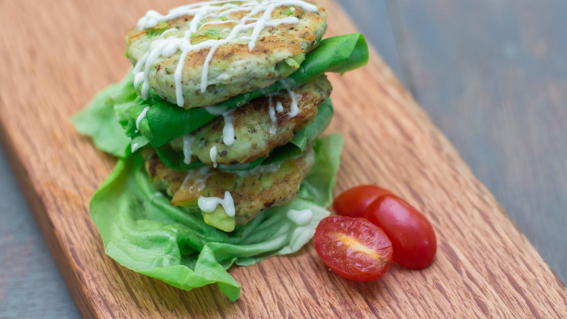 Chicken Avocado Burgers