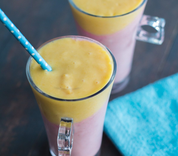 Strawberry and Mango Smoothie
