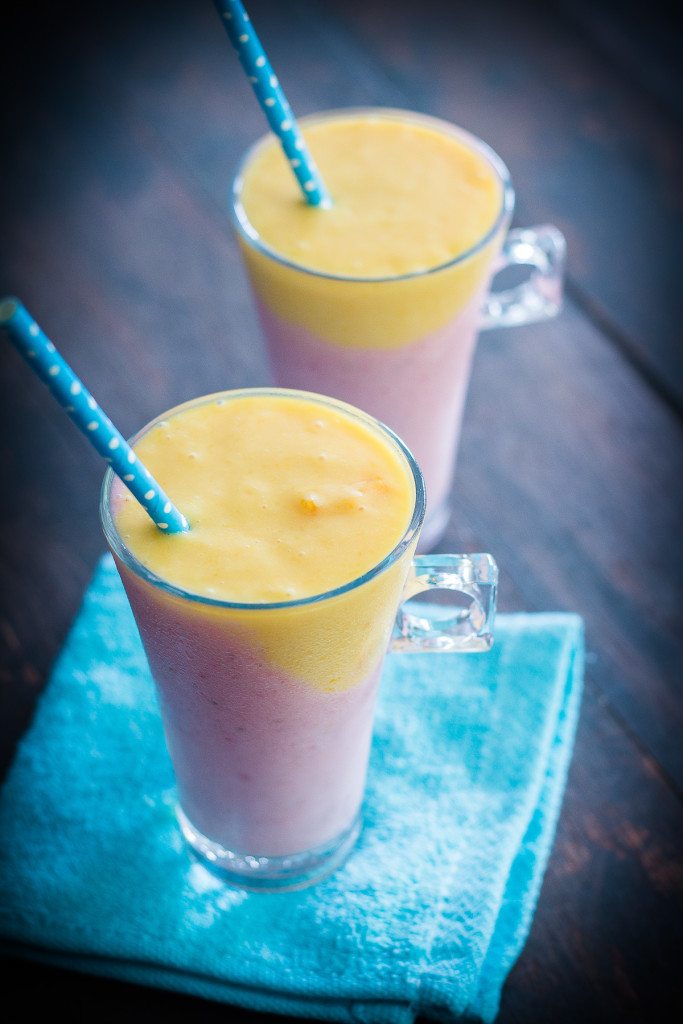 Strawberry and Mango Smoothie