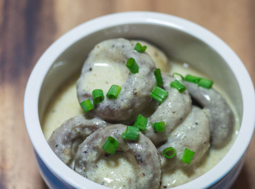 Creamy Garlic Mushrooms