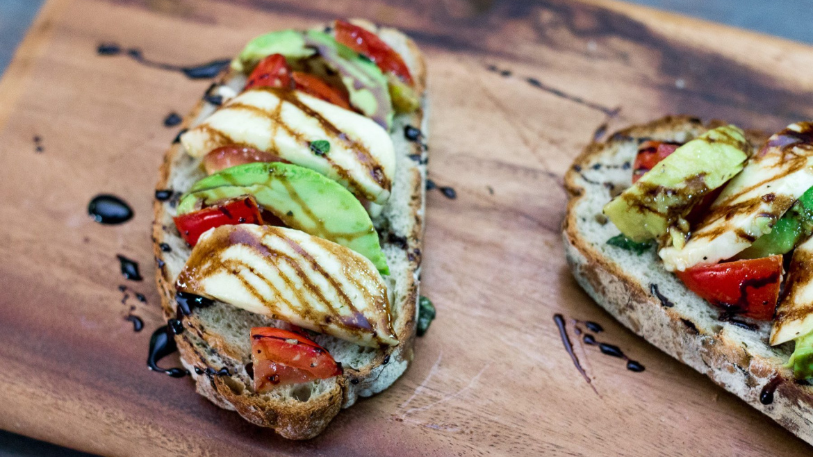 Grilled Caprese Toast