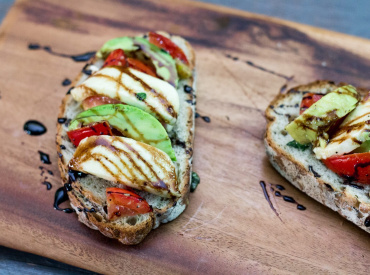 Grilled Caprese Toast