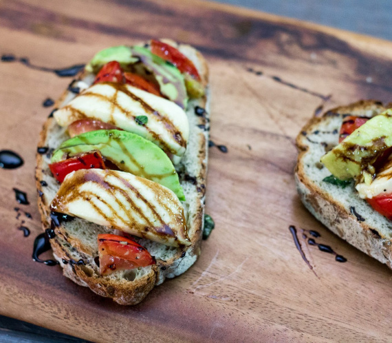 Grilled Caprese Toast