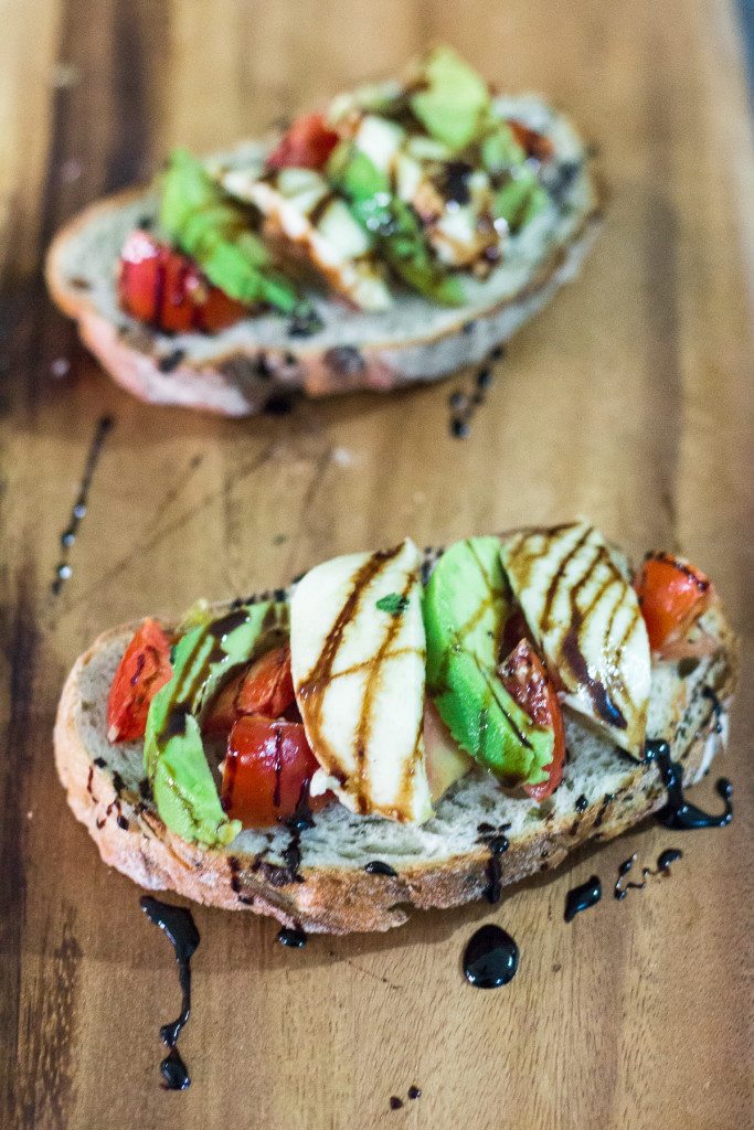 Grilled Caprese Toast