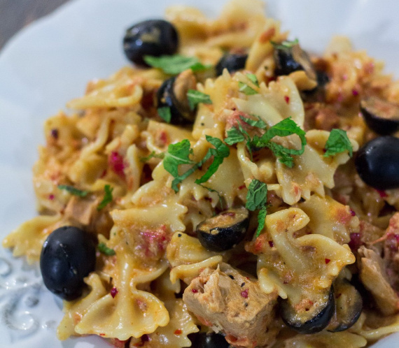Tuna Tomato Pasta
