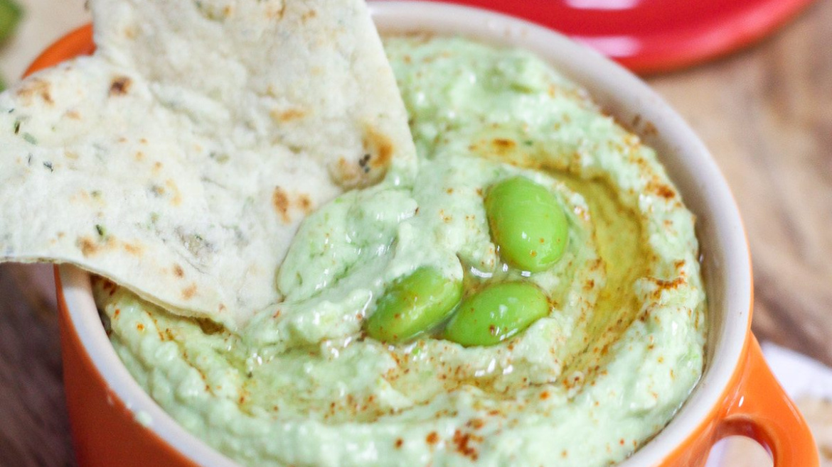 Delicious Edamame Hummus