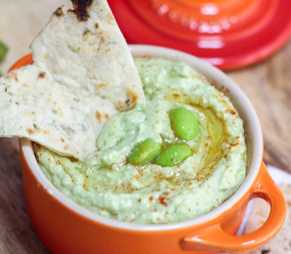Delicious Edamame Hummus