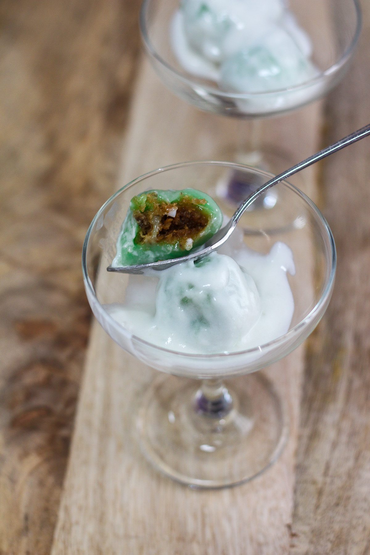 Badak Berendam or Kuih Koci Bersantan
