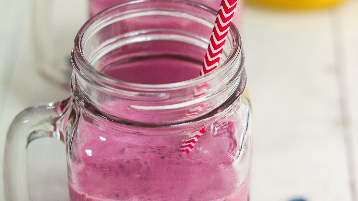 Rasberry Blueberry Banana Smoothie