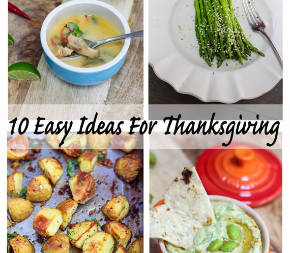 10 Easy Ideas For Thanksgiving