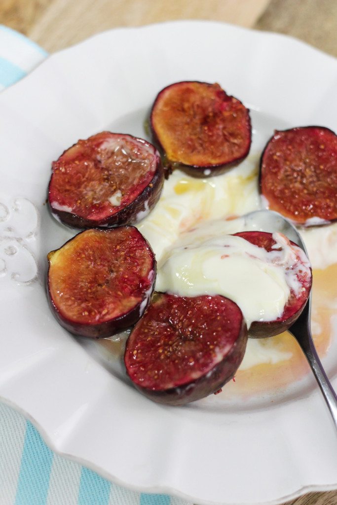 Honey Roasted Figs with Greek Yogurt