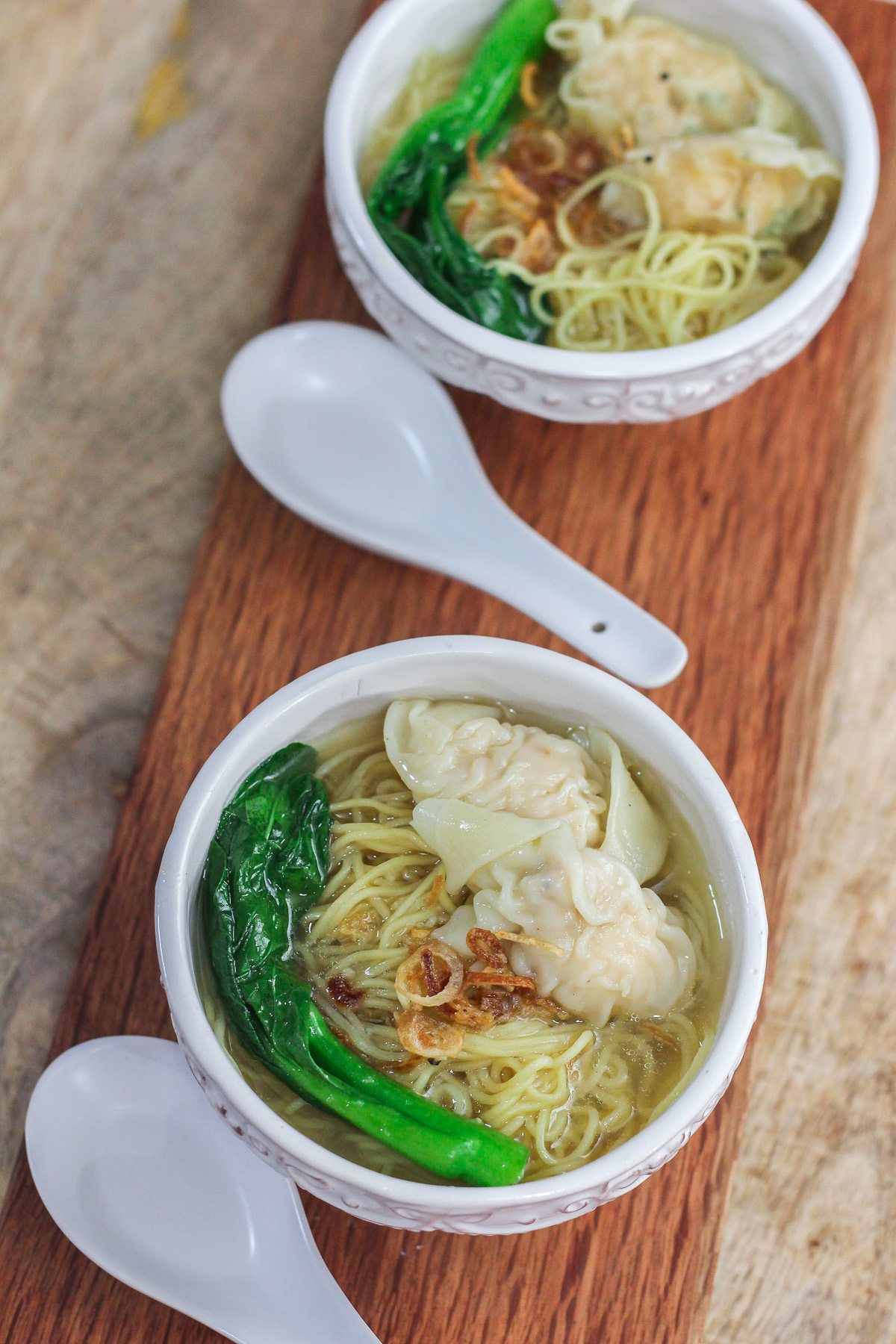 Wonton Noodle Soup - Maya Kitchenette