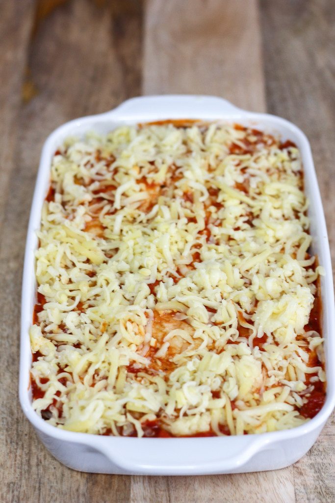 Easy Chicken Enchilada Lasagna