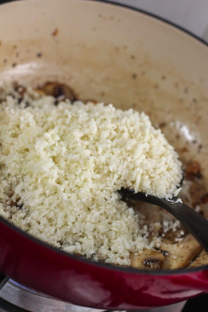 Do give this Gluten Free Cauliflower Mushroom Risotto a try if you are looking to cut down on the gluten in your diet. In my case, it is just because this dish is delicious and yah, my sweaters no longer fit .