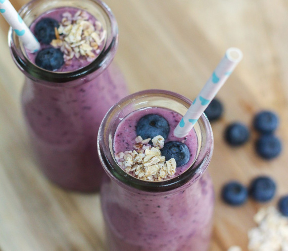 Blueberry Pie Smoothie