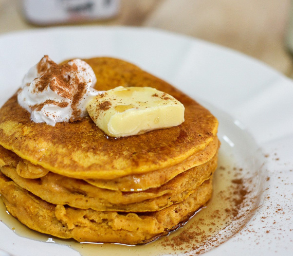 Delicious Pumpkin Spice Pancakes