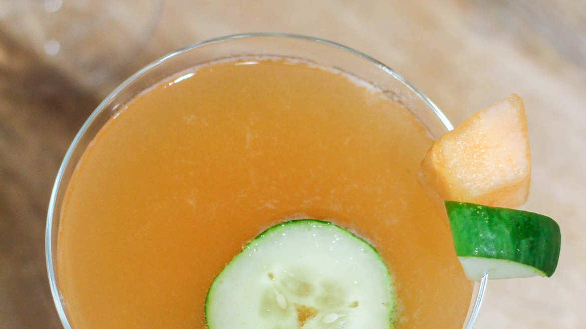 Melon and Cucumber Aqua Fresca