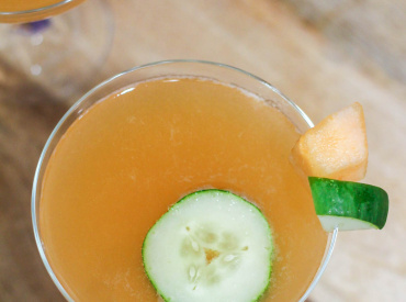 Melon and Cucumber Aqua Fresca