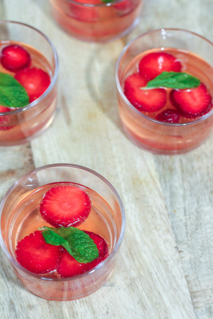 Non-Alcoholic Strawberry Sangria