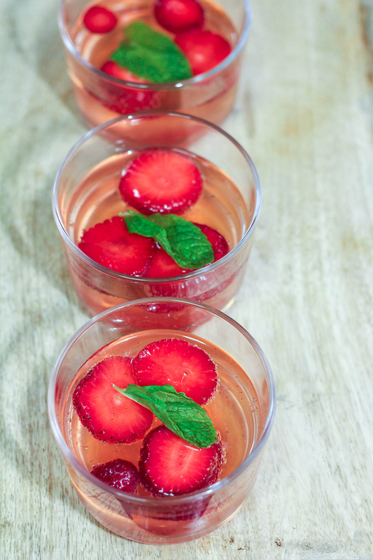 Non-Alcoholic Strawberry Sangria