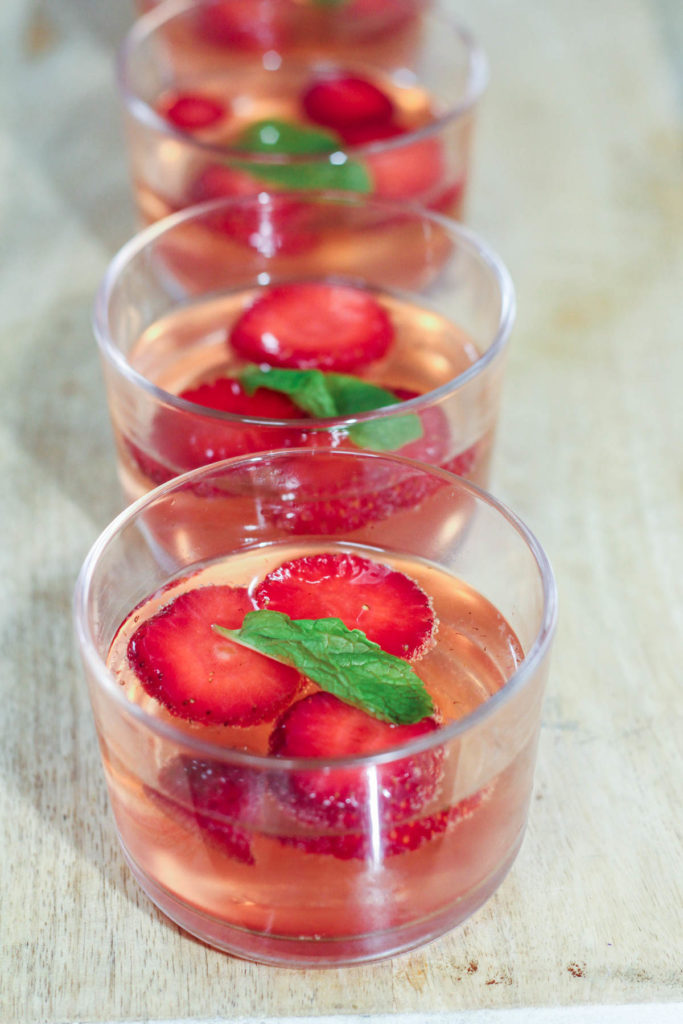 Non-Alcoholic Strawberry Sangria