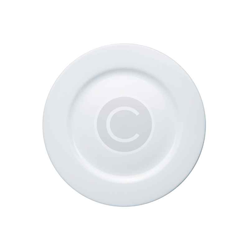 White Ceramic Plate