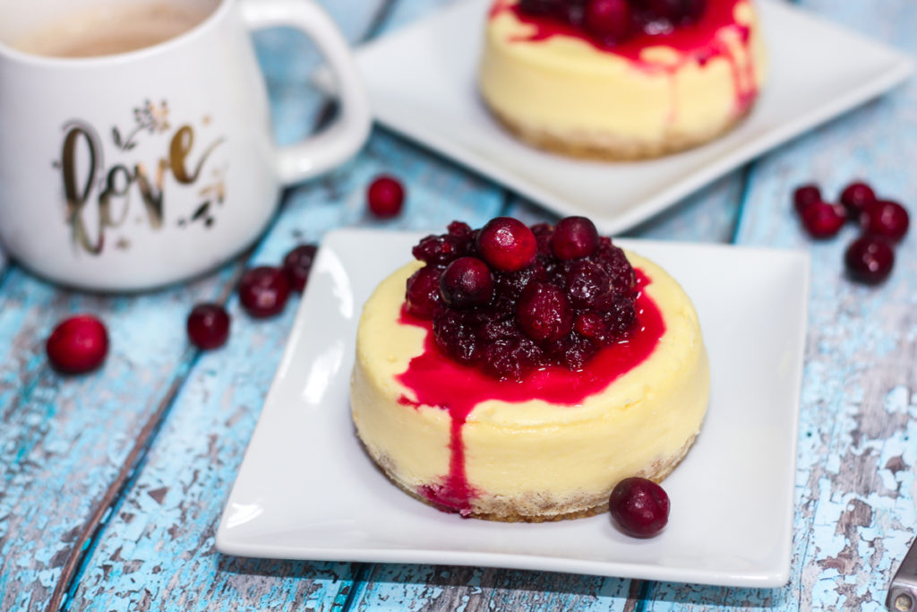 Cranberry Orange Cheesecake