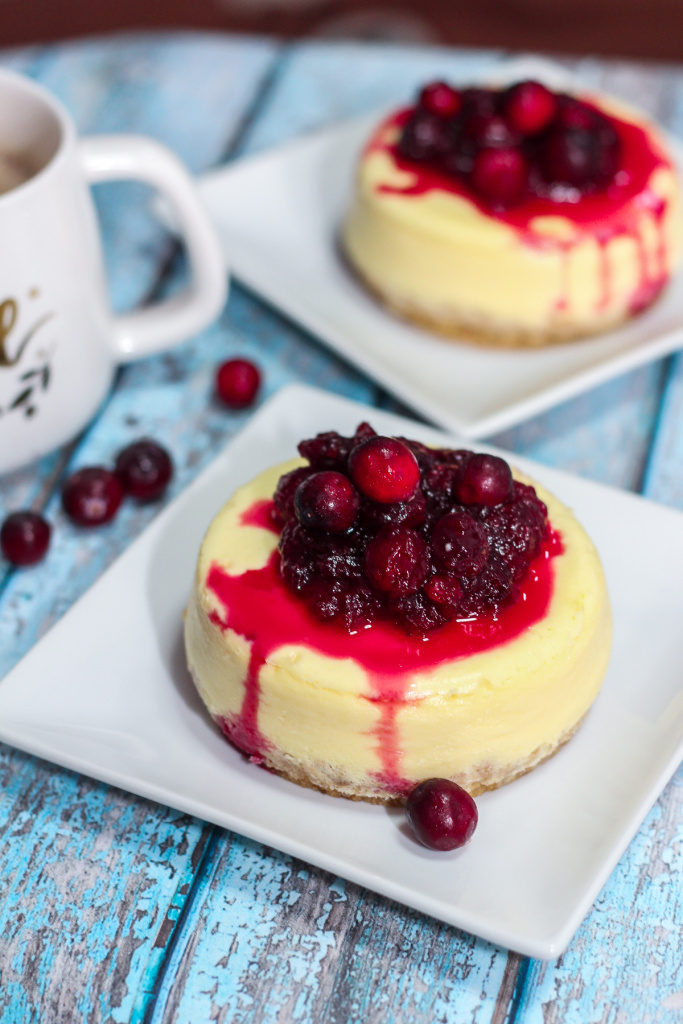Cranberry Orange Cheesecake