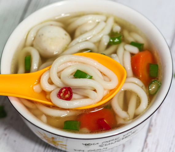 15 Minute Udon Noodle Soup