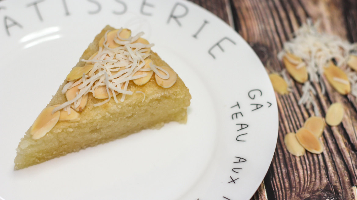 Basbousa Recipe - Semolina Cake