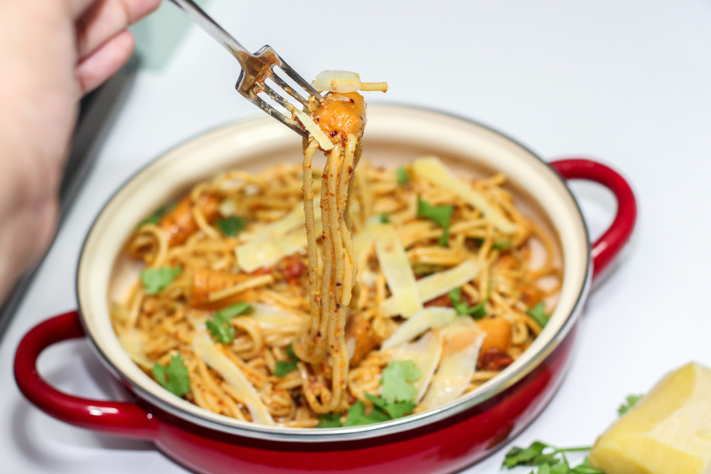 Delicious Sausage Aglio Olio