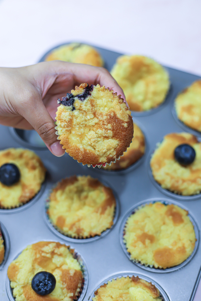Blueberry Cream Cheese Muffins