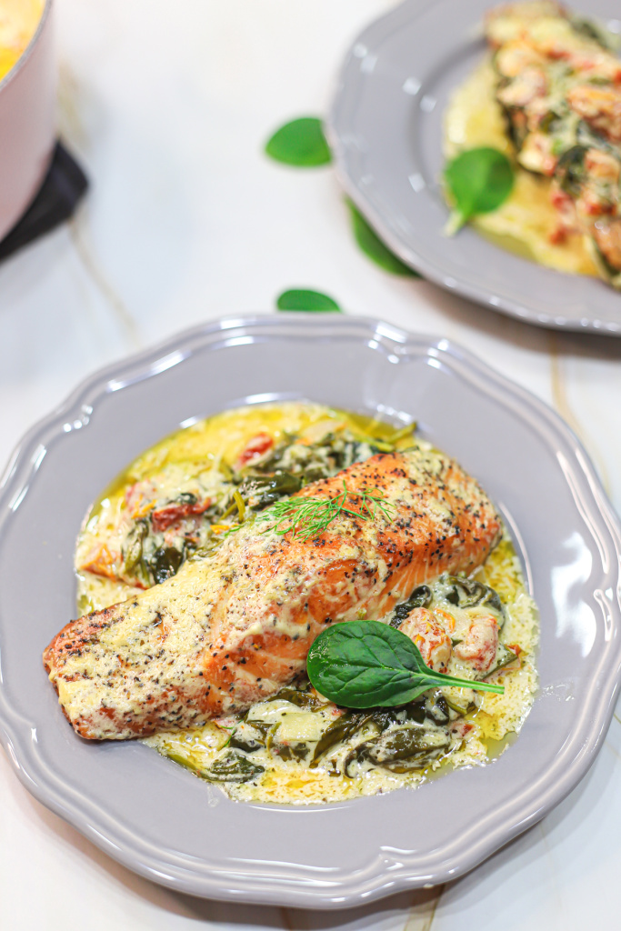 Creamy Garlic Butter Salmon