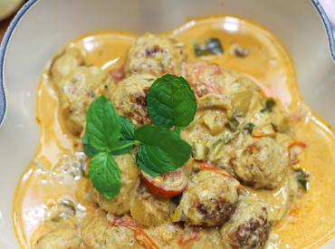 Butter Chicken Meatballs