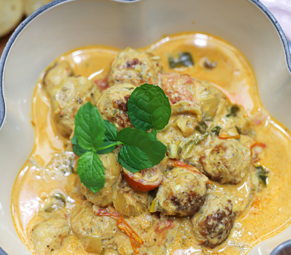 Butter Chicken Meatballs