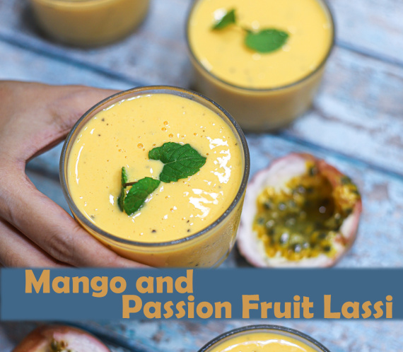 Mango And Passion Fruit Lassi